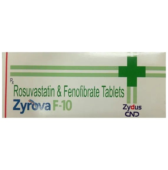 zyrova f 5mg tablet 10's